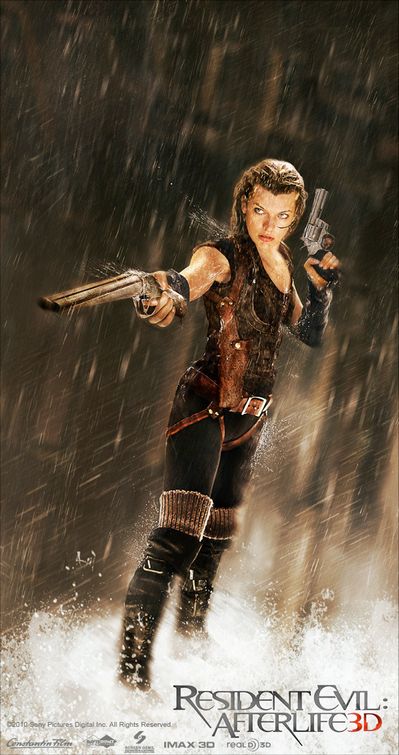 1000 piece jigsaw puzzle for the movie poster: Resident Evil: Afterlife (2010) ver6