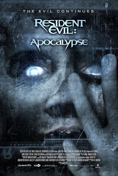 the movie poster: Resident Evil: Apocalypse (2004) ver2
