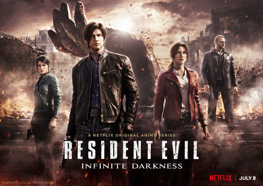 1000 piece jigsaw puzzle for tv poster: Resident Evil: Infinite Darkness, ver3