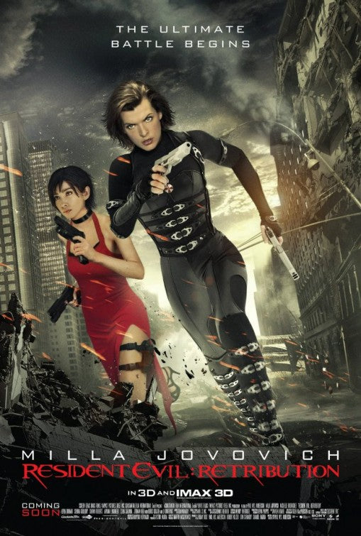 1000 piece jigsaw puzzle for the movie poster: Resident Evil: Retribution (2012) ver7