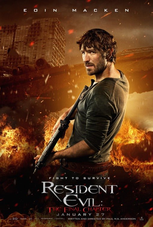 1000 piece jigsaw puzzle for the movie poster: Resident Evil: The Final Chapter (2017) ver15