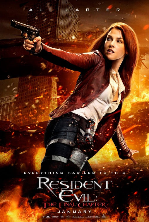 1000 piece jigsaw puzzle for the movie poster: Resident Evil: The Final Chapter (2017) ver9