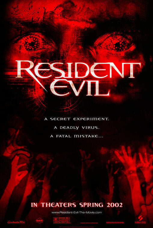 the movie poster: Resident Evil (2002) ver2