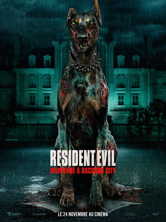 1000 piece jigsaw puzzle for the movie poster: Resident Evil: Welcome to Raccoon City (2021) ver6