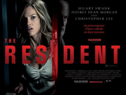 1000 piece jigsaw puzzle for the movie poster: The Resident (2011) ver2