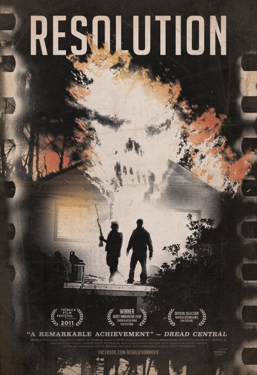 1000 piece jigsaw puzzle for the movie poster: Resolution (2013)