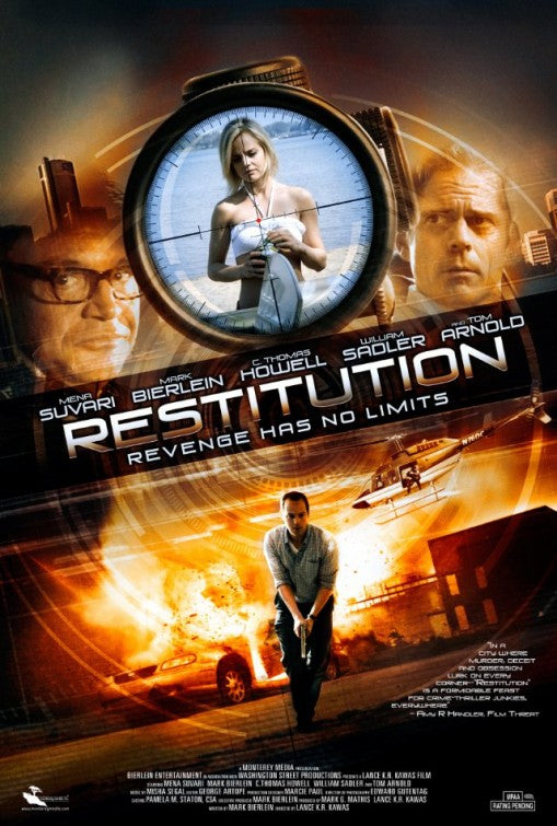 1000 piece jigsaw puzzle for the movie poster: Restitution (2011)