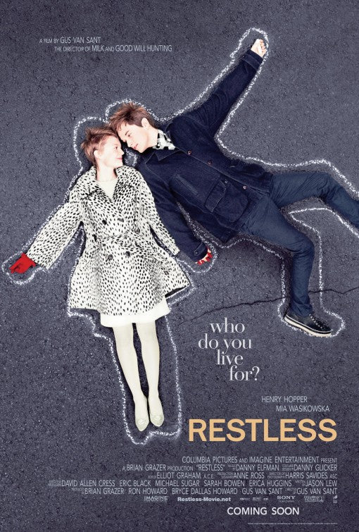 1000 piece jigsaw puzzle for the movie poster: Restless (2011)