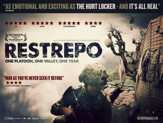 1000 piece jigsaw puzzle for the movie poster: Restrepo (2010) ver2