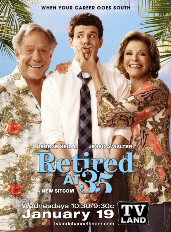 1000 piece jigsaw puzzle for tv poster: Retired at 35