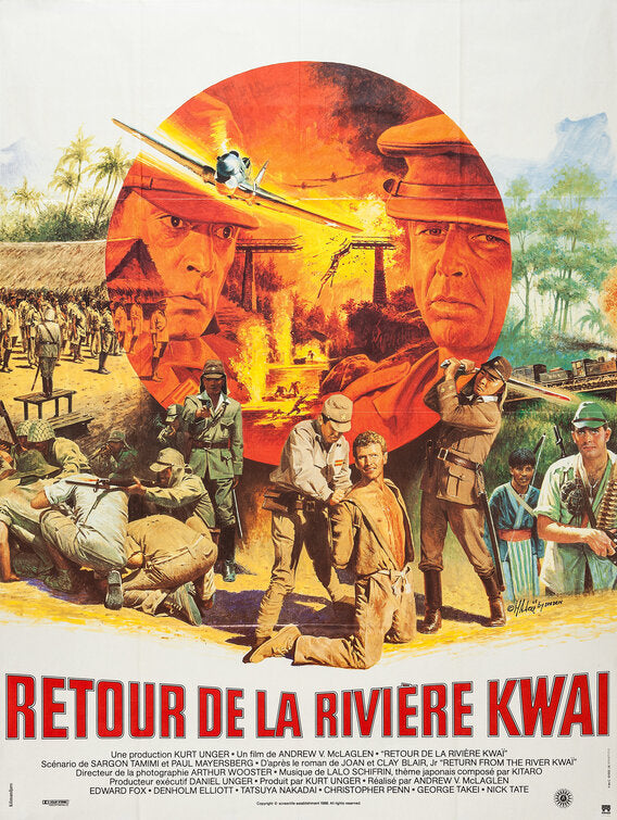 1000 piece jigsaw puzzle for the movie poster: Return from the River Kwai (1989) ver2