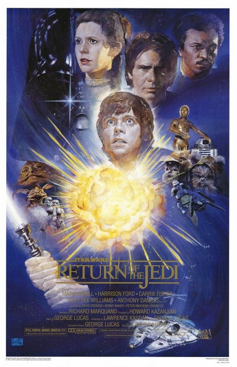 the movie poster: Return of the Jedi (1983) ver10