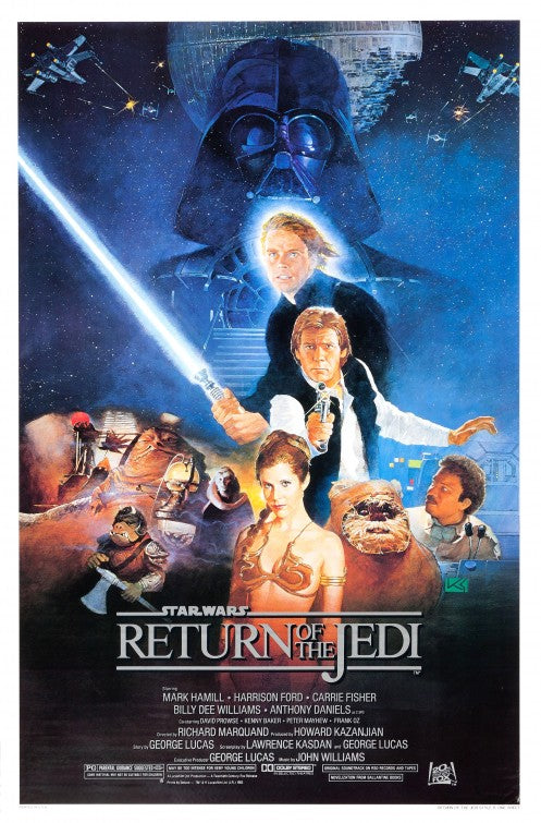 the movie poster: Return of the Jedi (1983) ver2