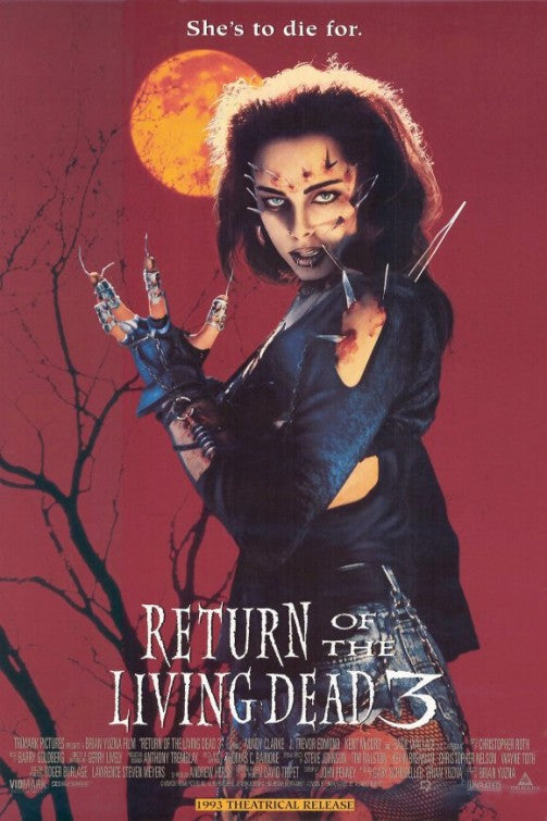 the movie poster: Return of the Living Dead 3 (1993)
