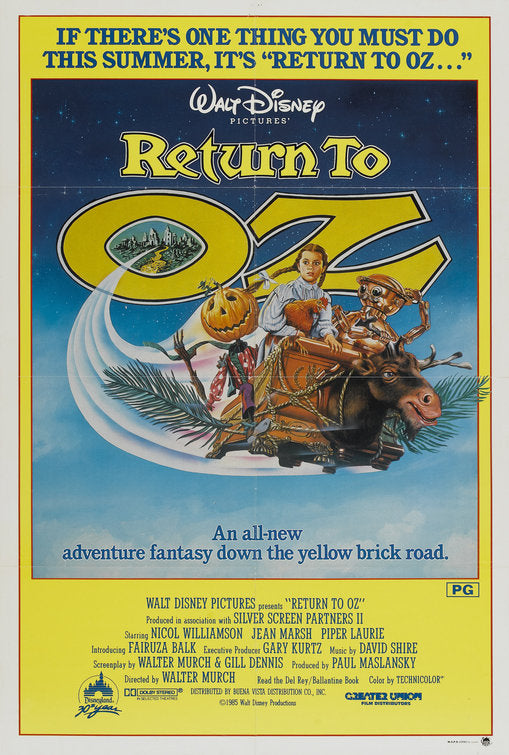1000 piece jigsaw puzzle for the movie poster: Return to Oz (1985) ver3