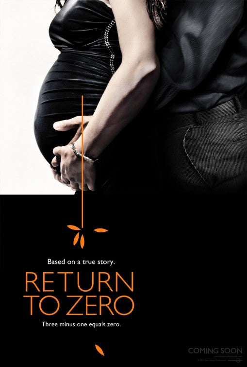 1000 piece jigsaw puzzle for the movie poster: Return to Zero (2013)