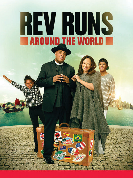 1000 piece jigsaw puzzle for tv poster: Rev Runs Around the World