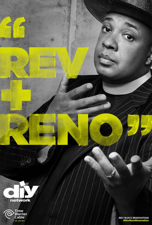 1000 piece jigsaw puzzle for tv poster: Rev Run's Renovation