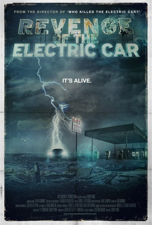 1000 piece jigsaw puzzle for the movie poster: Revenge of the Electric Car (2011)