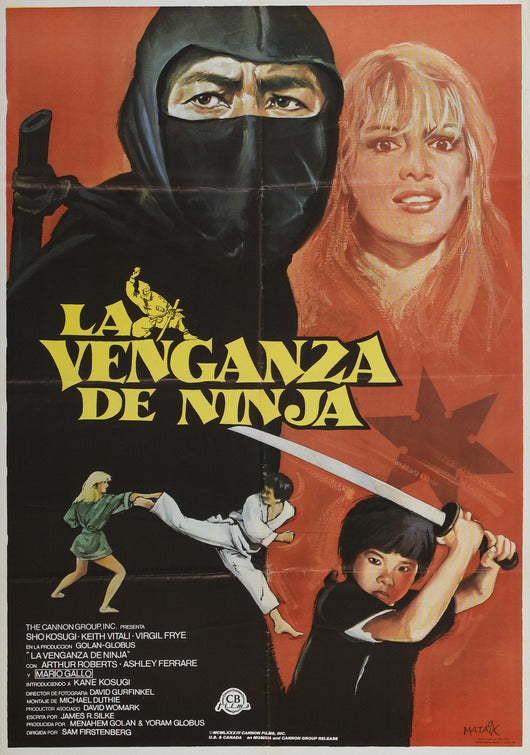 1000 piece jigsaw puzzle for the movie poster: Revenge of the Ninja (1983) ver2