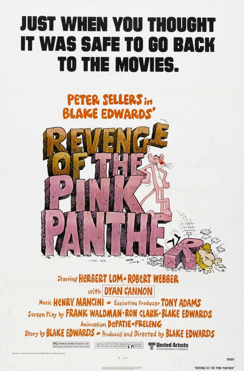 the movie poster: Revenge of the Pink Panther (1978)