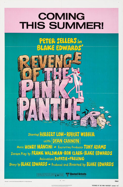 the movie poster: Revenge of the Pink Panther (1978) ver3
