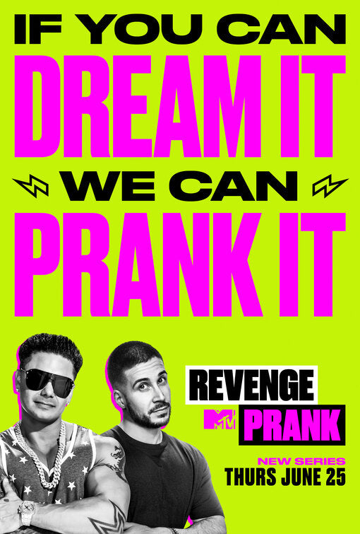 1000 piece jigsaw puzzle for tv poster: Revenge Prank