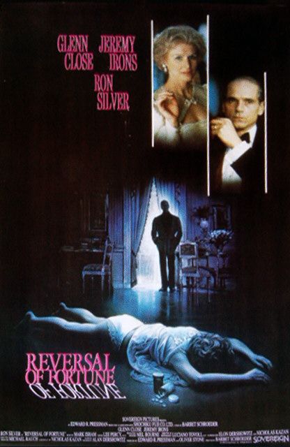 the movie poster: Reversal of Fortune (1990) ver2