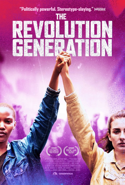 1000 piece jigsaw puzzle for the movie poster: The Revolution Generation (2022)