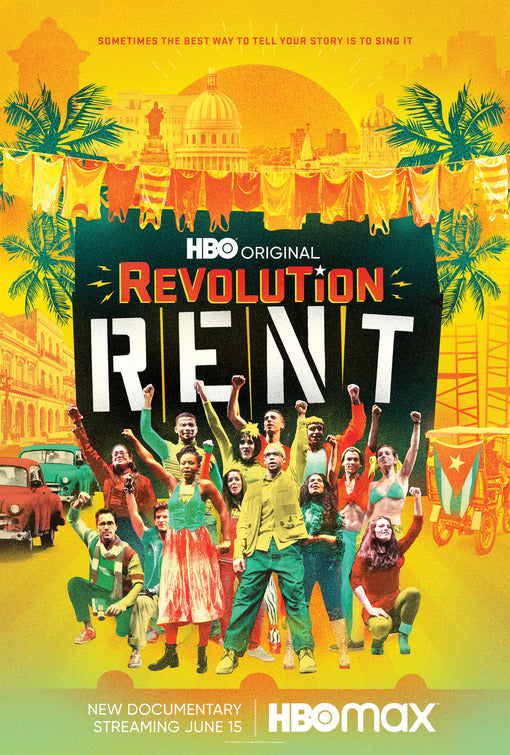 1000 piece jigsaw puzzle for the movie poster: Revolution Rent (2021)