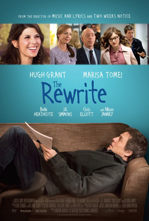 1000 piece jigsaw puzzle for the movie poster: The Rewrite (2014) ver2