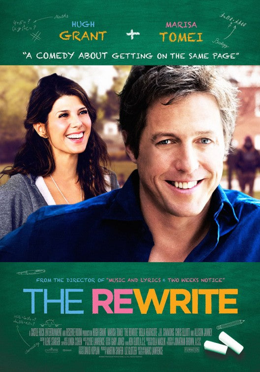 1000 piece jigsaw puzzle for the movie poster: The Rewrite (2014) ver3