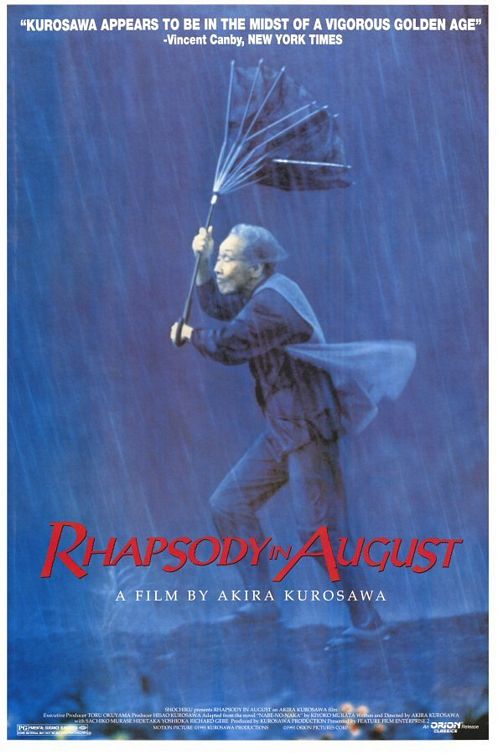 the movie poster: Rhapsody in August (1991)