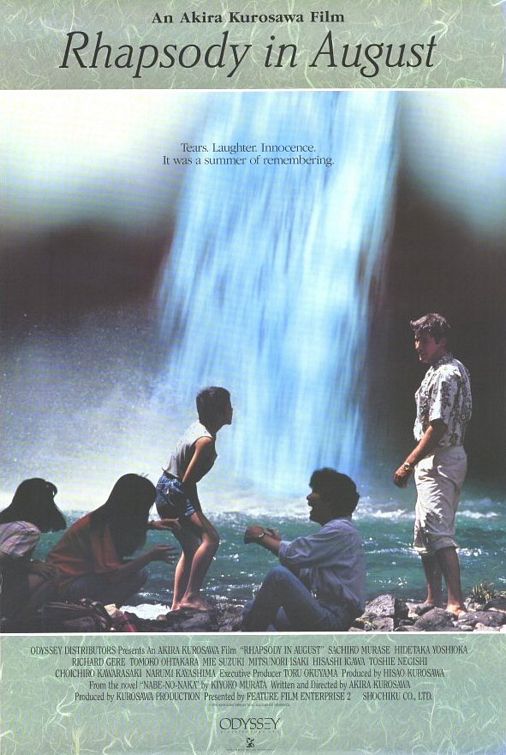 the movie poster: Rhapsody in August (1991) ver2