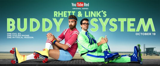 1000 piece jigsaw puzzle for tv poster: Rhett and Link's Buddy System