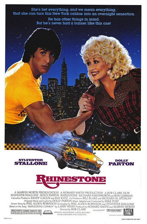 the movie poster: Rhinestone (1984)