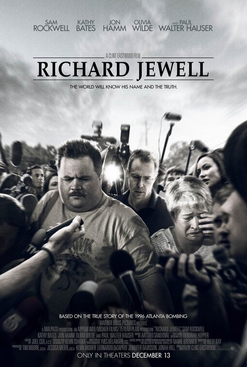 1000 piece jigsaw puzzle for the movie poster: Richard Jewell (2019)
