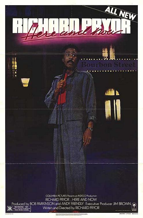 the movie poster: Richard Pryor: Here and Now (1983) ver2
