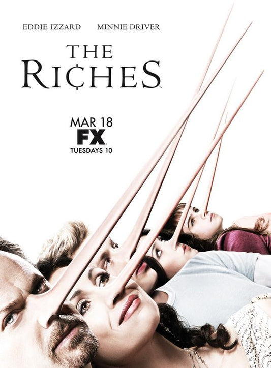1000 piece jigsaw puzzle for tv poster: The Riches, ver2