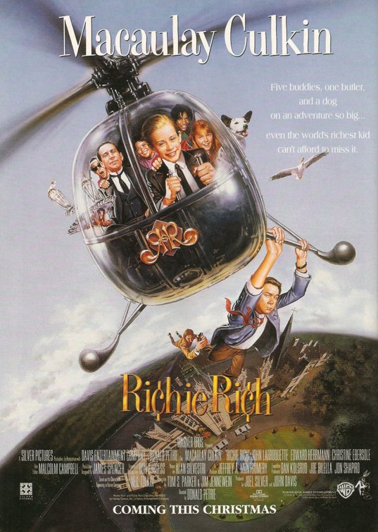 1000 piece jigsaw puzzle for the movie poster: Richie Rich (1994) ver2