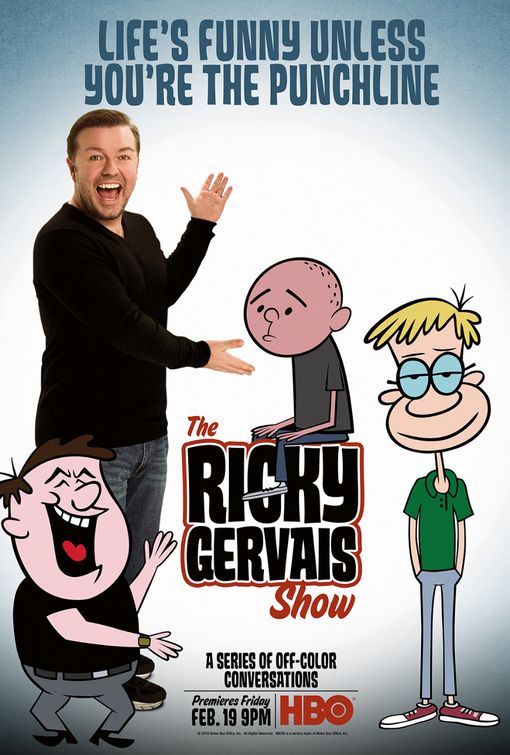 1000 piece jigsaw puzzle for tv poster: The Ricky Gervais Show