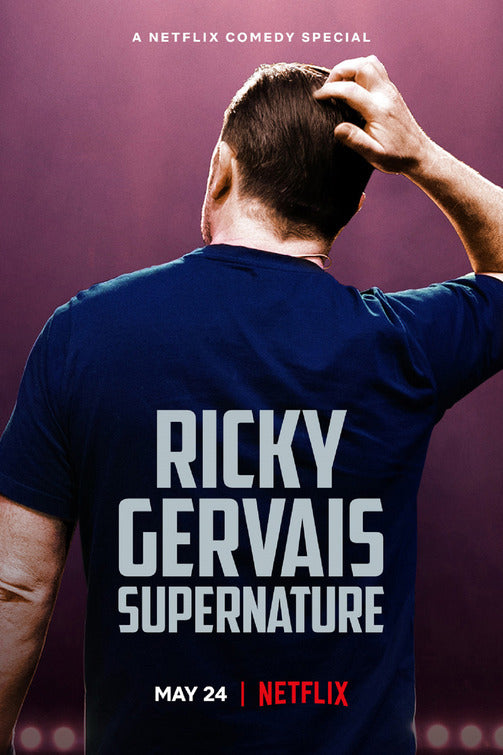 1000 piece jigsaw puzzle for tv poster: Ricky Gervais: SuperNature
