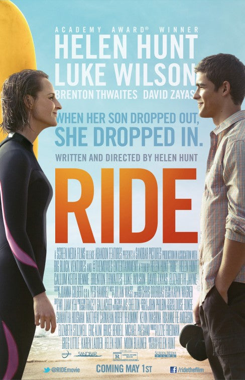 1000 piece jigsaw puzzle for the movie poster: Ride (2015)