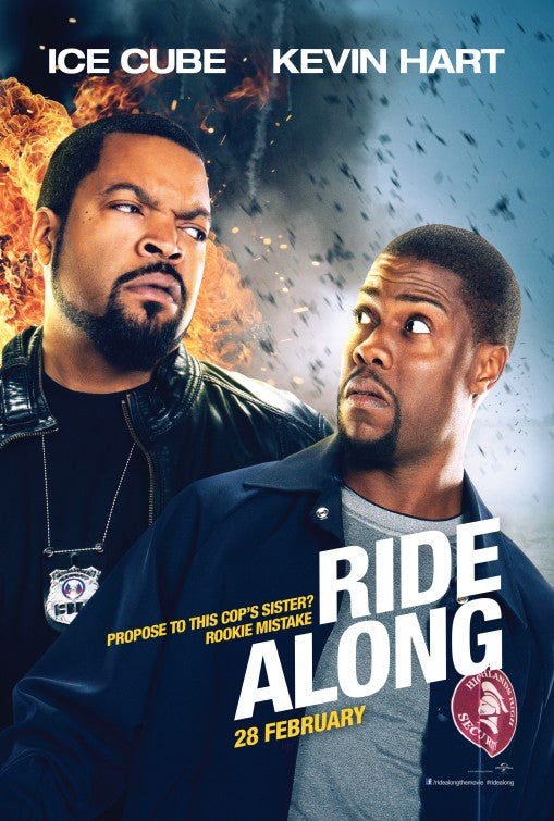 1000 piece jigsaw puzzle for the movie poster: Ride Along (2014) ver2