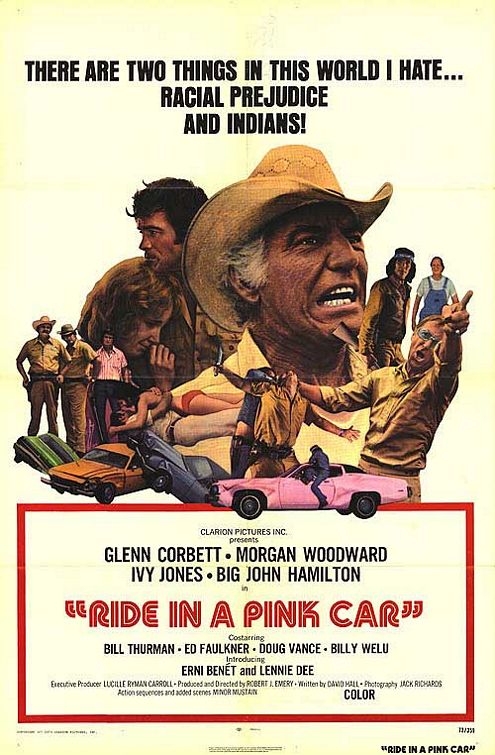 the movie poster: Ride in a Pink Car (1974)