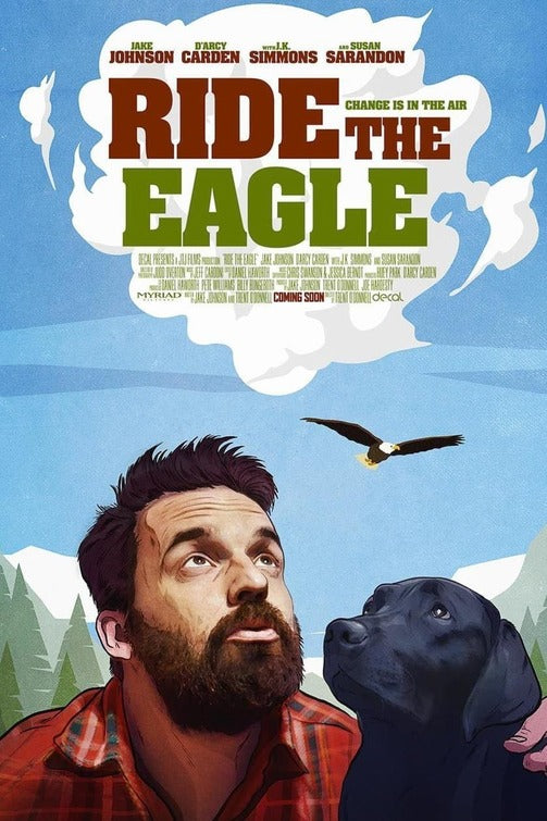 1000 piece jigsaw puzzle for the movie poster: Ride the Eagle (2021)