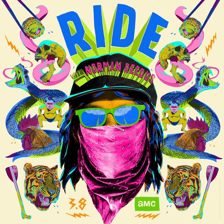 1000 piece jigsaw puzzle for tv poster: Ride with Norman Reedus, ver2