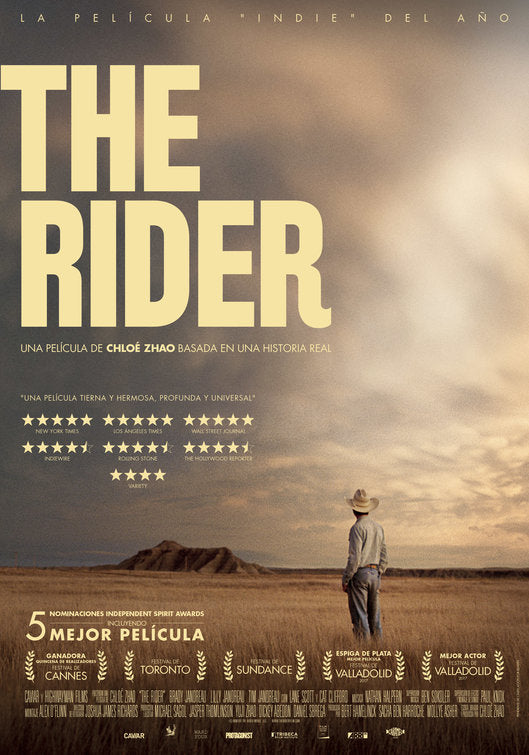 1000 piece jigsaw puzzle for the movie poster: The Rider (2018) ver4