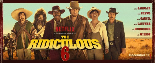 1000 piece jigsaw puzzle for tv poster: The Ridiculous 6, ver2