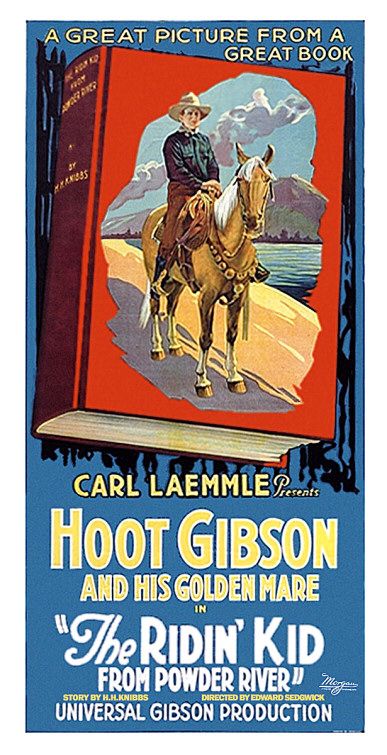 the movie poster: The Ridin' Kid from Powder River (1924) ver4
